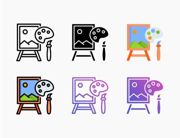 Discover the Versatility of Art Painting Icon for Your Creative Projects
