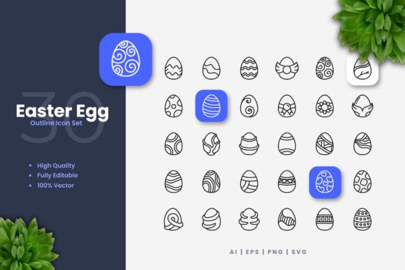 Discover the Versatility of Easter Egg Icons for Modern Design Needs