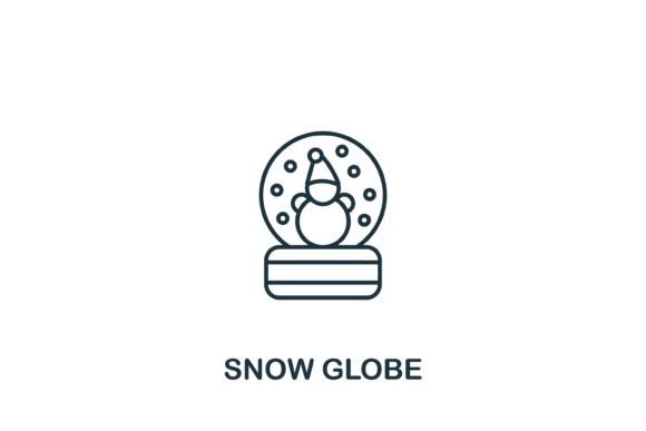 Embracing the Charm of Snow Globe Icon: A Versatile Design Element for Modern Creatives