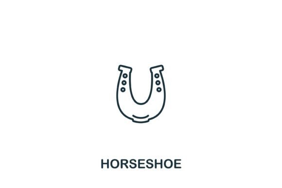 Embracing the Horseshoe Icon: A Simple Yet Versatile Design Element