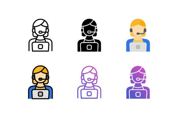 Enhance Your Projects with Customer Services Icons
