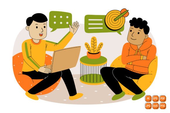 Enhance Your Projects with Teamwork Vector Illustration 19