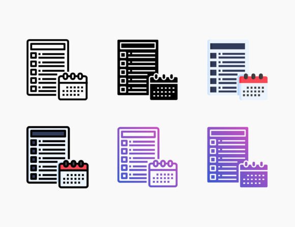 Enhance Your Projects with the Schedule Planner Icon