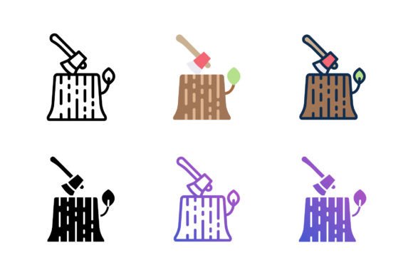 Explore the Versatility of Axe Log Icons: A Comprehensive Guide