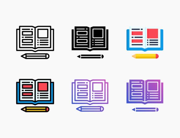 Exploring the Versatile Open Book Icon for Your Creative Projects