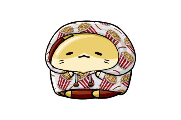 Exploring the Versatility of Cute Hamster Wearing Fast Food Hoodie 04 in Creative Design