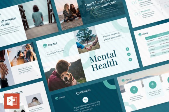 Mental Health PowerPoint Template: Simplify Your Presentation