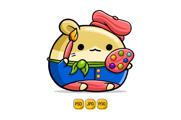 Strategic Use of Cute Hamster Engineer Cartoon Vector for Creative and Professional Projects