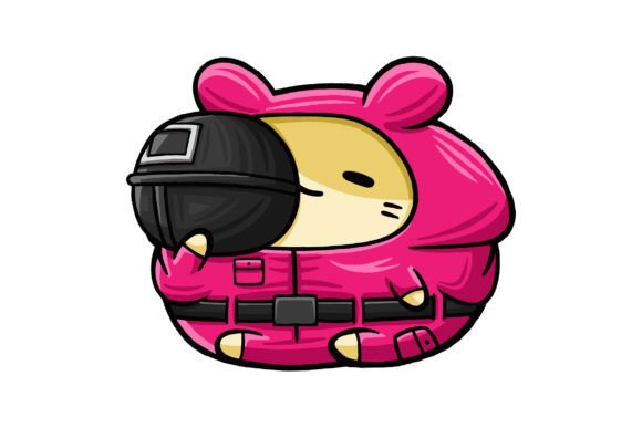Unlock Your Creativity with Cute Hamster Korean Actor Costume Vector