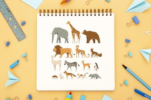 Unlocking Creativity with the Animal Illustration Set: A Versatile Tool for Modern Design